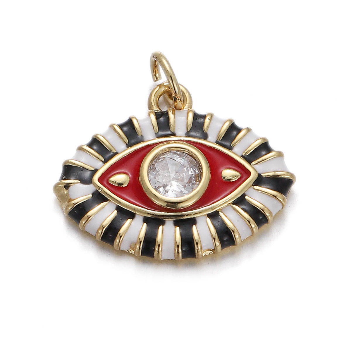 Devil's Eye Zircon Oil Drop Pendant