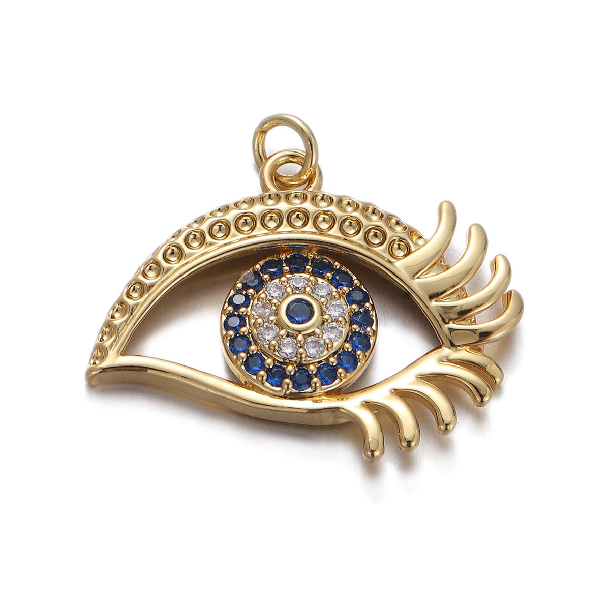 Devil's Eye Zircon Oil Drop Pendant