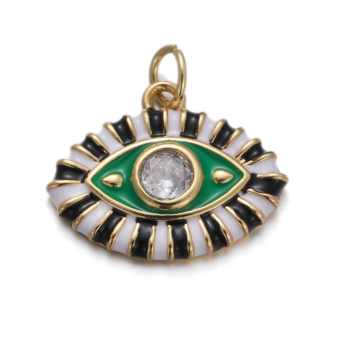 Devil's Eye Zircon Oil Drop Pendant