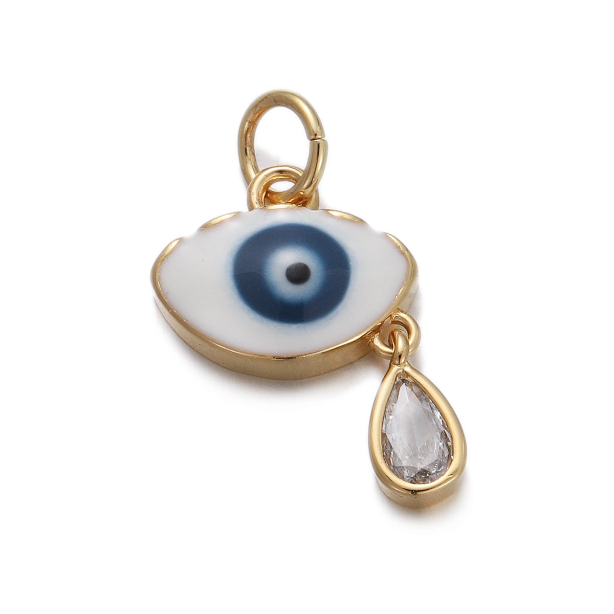 Devil's Eye Zircon Oil Drop Pendant