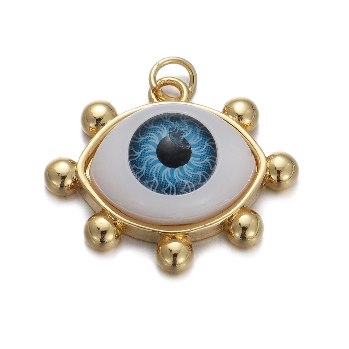 Devil's Eye Zircon Oil Drop Pendant